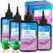 400g UV Resin, New Formula Crystal Clear UV Resin Solar Cure Sunlight Activated Hard UV Resin Kit for Jewelry Making, Casting and Coating DIY Crafts